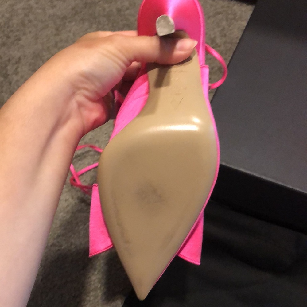 Attico pink wrap sling back heels size 36 - Picture 9 of 9